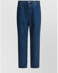 A.P.C. - Denim Straight-Leg Jeans - Lyst