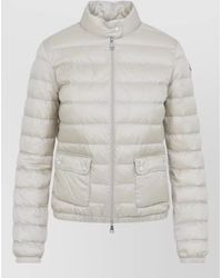 Moncler - Down Quilted Slim-Fit Short Parka Coat - Lyst