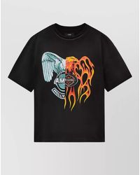 Amiri - Spliced Logo T-Shirt - Lyst