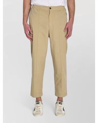 Barena - Mid-Rise Wide-Leg Cropped Trousers - Lyst
