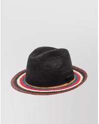 Paul Smith - Striped Signature Straw Hat - Lyst