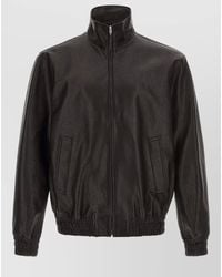 Valentino Garavani - Leather Regular-Fit Jacket - Lyst