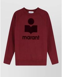 Isabel Marant - Milly Ny Recycled Material Crewneck Sweatshirt - Lyst