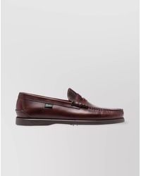 Paraboot - Smooth Leather Penny Loafers - Lyst