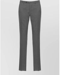 Incotex - Virgin Wool Straight-Leg Trousers - Lyst