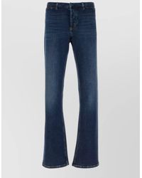 Gucci - Stretch Denim Jeans Faded Five Pocket Design - Lyst
