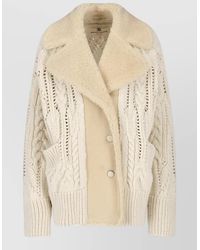 Ermanno Scervino - Virgin Wool V-Neck Cardigan - Lyst
