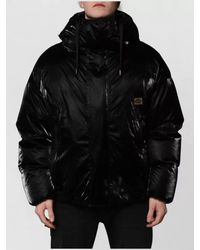Dolce & Gabbana - Quilted Hooded Puffer Jacket - Lyst