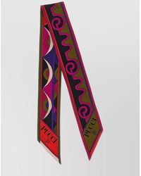 PUCCI - Lightweight Long Rectangular Scarf - Lyst