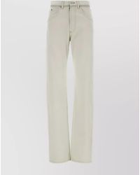 Maison Margiela - High-Rise Straight-Leg Denim Jeans - Lyst