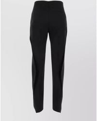 Bottega Veneta - Wool Straight-Leg Trousers - Lyst
