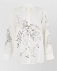 Our Legacy - Printed Long-Sleeve Shirt - Lyst