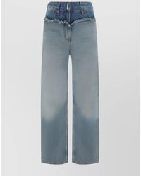 Givenchy - Oversized Denim Jeans - Lyst