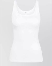 CALIDA - Fitted Scoop Neck Sleeveless Top - Lyst