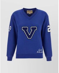 Valentino Garavani - Cotton Printed Sweatshirt - Lyst