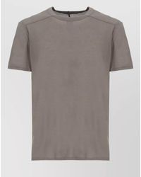 Rick Owens - Silk Blend Short-Sleeve T-Shirt - Lyst