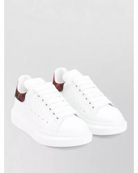 McQueen - Leather Oversized Low-Top Sneakers - Lyst