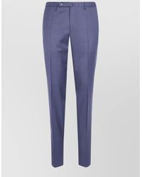 Incotex - Regular Chino Trousers Slim Cut Belt Loops - Lyst