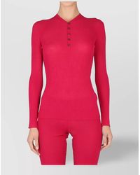 DSquared² - Wool Slim-Fit V-Neck Knitted Top - Lyst