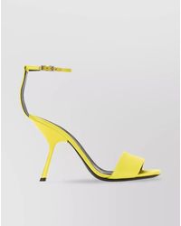 Sergio Rossi - 105Mm Square Toe Sandals - Lyst