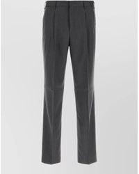 PT Torino - Stretch Wool Tailored Suit Pant Flat Front - Lyst
