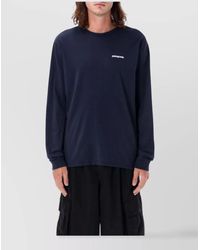 Patagonia - Logo Print Long Sleeve T-Shirt - Lyst