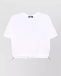 Herno - Knit Top Short Sleeves Crew Neck - Lyst