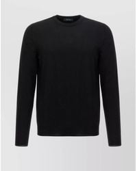 Zanone - Wool Crew-Neck Long-Sleeve Jumper - Lyst