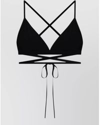 Isabel Marant - Triangle Bikini Top Cross Back Straps - Lyst