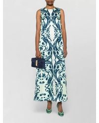 F.R.S For Restless Sleepers - Silk Sleeveless Floral-Print Maxi Dress - Lyst