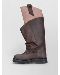 The Attico - Mid Calf Boots Flat Sole Pull Tab - Lyst