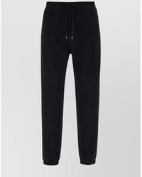 Saint Laurent - Cotton Straight-Leg Track Pants - Lyst
