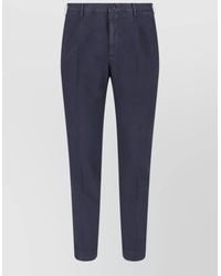 Incotex - Straight Leg Pants Front Pockets Back Pocket - Lyst
