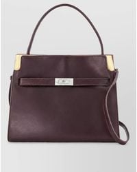 Tory Burch - Lee Radziwill Small Leather Shoulder Bag - Lyst