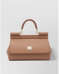 Dolce & Gabbana - Sicily Mini Leather Shoulder Bag - Lyst