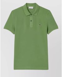 Lacoste - Polo Shirt Short Sleeves Ribbed Collar - Lyst