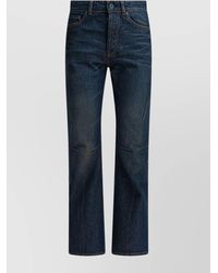 Our Legacy - Denim Mid-Rise Pleated Flared Jeans - Lyst