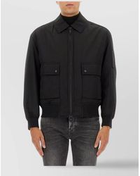 BOSS - Utility Jacket With Flap Pockets And Cuffs - Lyst
