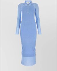 Fendi - Light- Silk Blend Dress - Lyst
