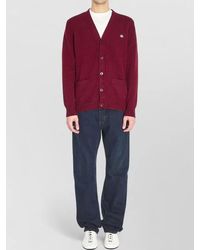 Gucci - Cashmere Wool Ribbed V-Neck Cardigan - Lyst