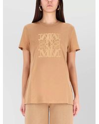 Max Mara - Cotton Regular-Fit T-Shirt - Lyst