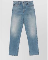 Gucci - Denim Boyfriend Wide-Leg Jeans - Lyst