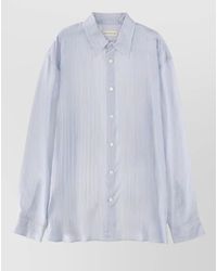 Dries Van Noten - Long Sleeve Striped Shirt Croom Design - Lyst