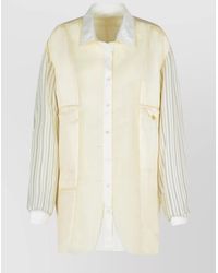 Maison Margiela - Mohair Virgin Wool Reversible Fitted Jacket - Lyst