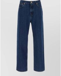 Jil Sander - Mid-Rise Wide-Leg Denim Jeans - Lyst