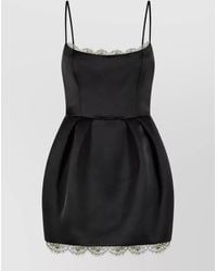 Blumarine - Mini Polyester Dress - Lyst