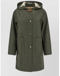 Herno - Linen Raincoat - Lyst