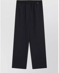 Miu Miu - Relaxed Fit Wide Leg Lounge Trousers - Lyst