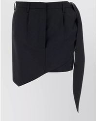 Prada - Mohair Mini Skirt - Lyst