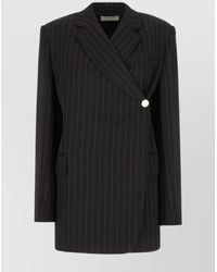 Sportmax - Embroidered Viscose Blend Blazer - Lyst
